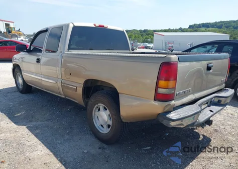 2004 GMC Sierra 1500 Sle из США, поврежденный, VIN 2GTEC19T441140840